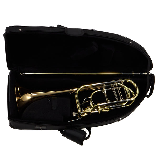 Eastman Model ETB849G Professional Bass Trombone with Axial Flow Valves BRAND NEW- for sale at BrassAndWinds.com