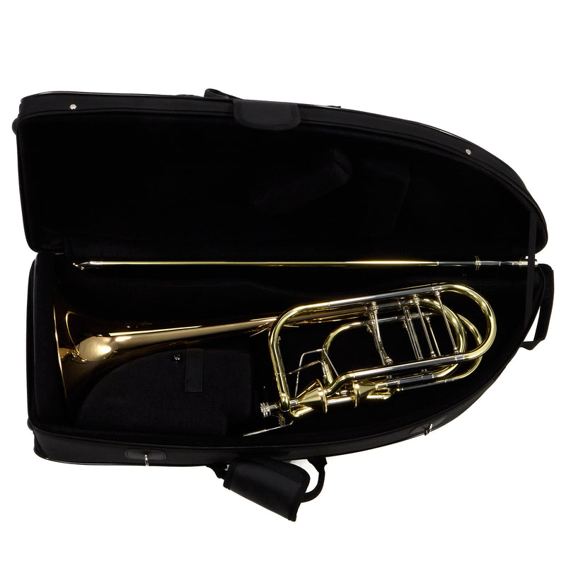 Eastman Model ETB849G Professional Bass Trombone with Axial Flow Valves BRAND NEW- for sale at BrassAndWinds.com