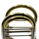 Eastman Model ETB849G Professional Bass Trombone with Axial Flow Valves OPEN BOX- for sale at BrassAndWinds.com