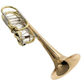 Eastman Model ETB849G Professional Bass Trombone with Axial Flow Valves OPEN BOX- for sale at BrassAndWinds.com