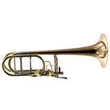 Eastman Model ETB849G Professional Bass Trombone with Axial Flow Valves OPEN BOX- for sale at BrassAndWinds.com
