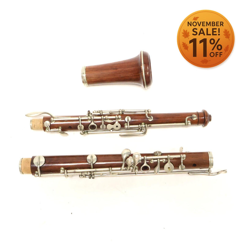 F. Lorée Antique Rosewood Oboe c. 1885 HISTORIC COLLECTION