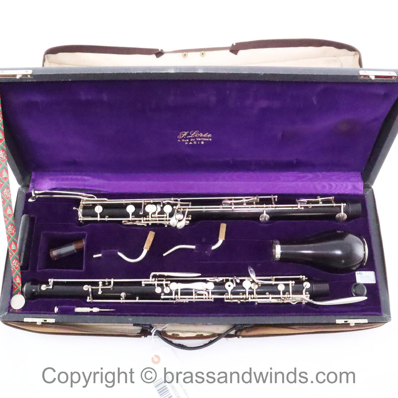 F. Loree Bass Oboe SN HW13 EXCELLENT READY TO PLAY- for sale at BrassAndWinds.com