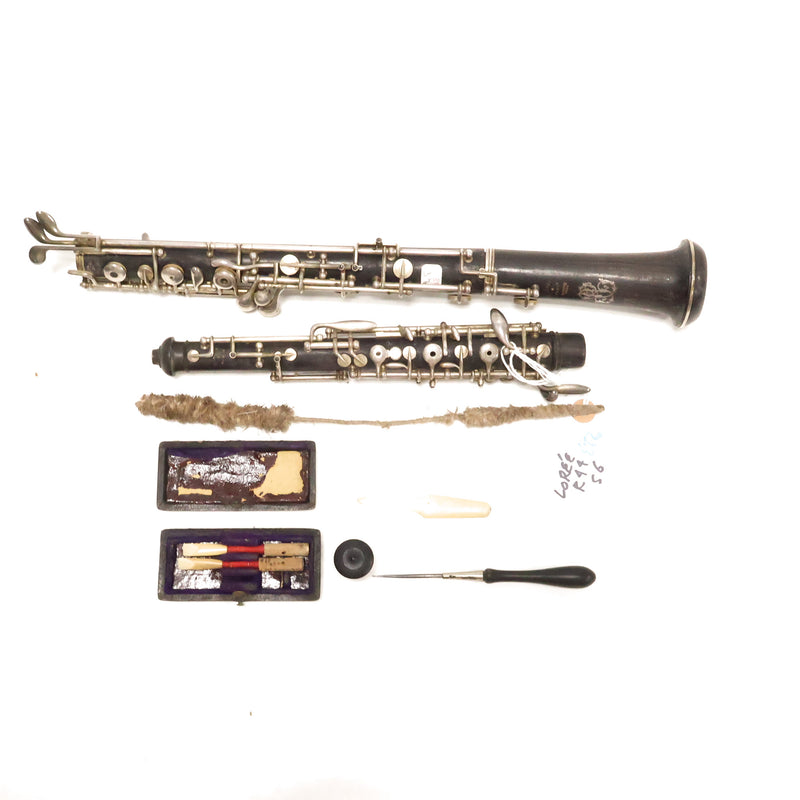 F. Loree Oboe R44 System 6 Inlaid Bell HISTORIC COLLECTION