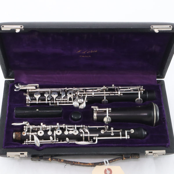 F. Loree Professional Oboe SN DM78 EXCELLENT- for sale at BrassAndWinds.com
