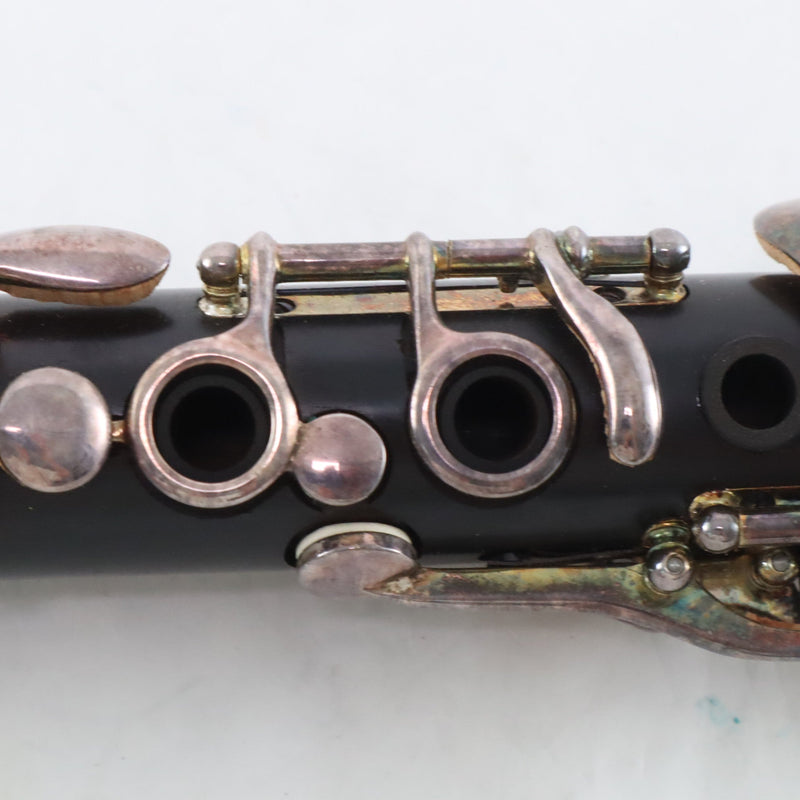 F.A. Uebel Oehler System Clarinet in C Circa 1950 HISTORIC COLLECTION- for sale at BrassAndWinds.com