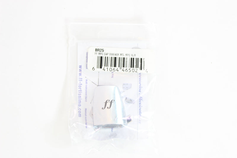 Fortissimo BR25 Silver Plastic Cap for Metal Alto/Soprano Saxophone Mouthpiece