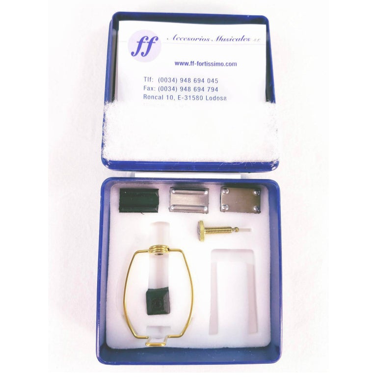 Fortissimo Model AN.04 Gold Plated Large Ligature Set