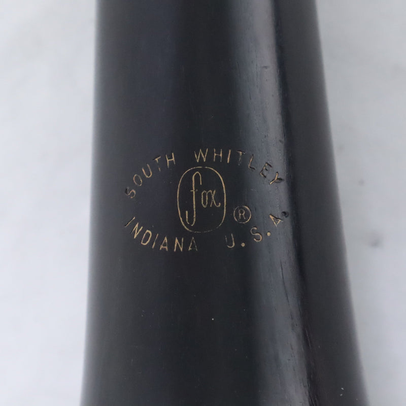 Fox Model 400 Professional Oboe SN 3205 EXCELLENT The Mighty