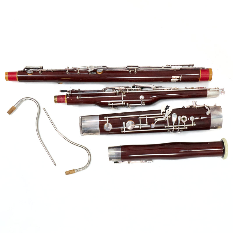 Fox Renard Artist Model 222D Bassoon with High D Key SN 43897 NICE- for sale at BrassAndWinds.com