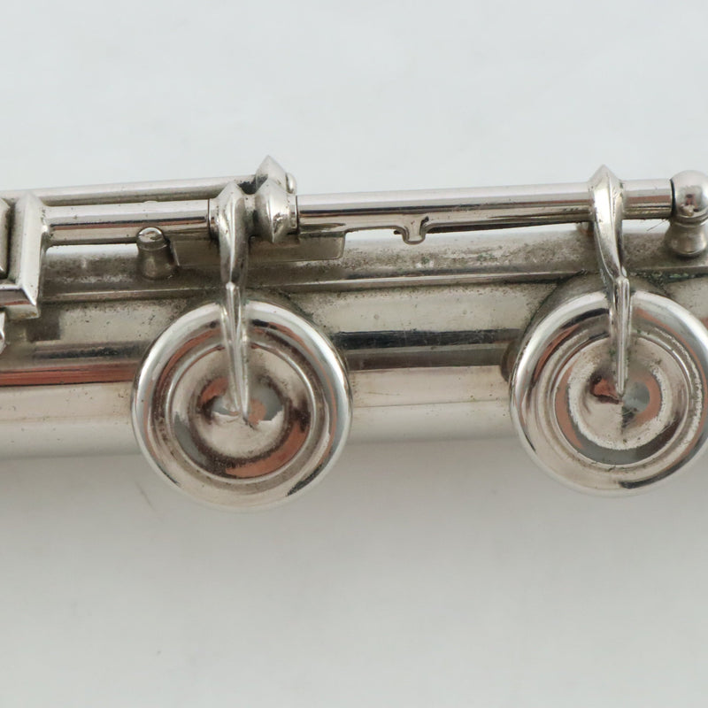 Francois Verrier Lyon Handmade Boehm Flute HISTORIC- for sale at BrassAndWinds.com