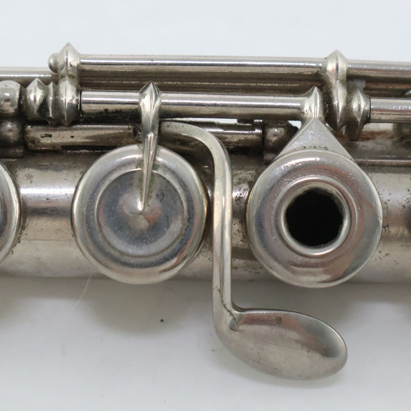 Francois Verrier Lyon Handmade Boehm Flute HISTORIC- for sale at BrassAndWinds.com