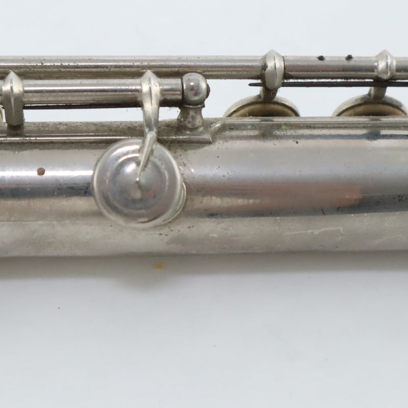 Francois Verrier Lyon Handmade Boehm Flute HISTORIC- for sale at BrassAndWinds.com