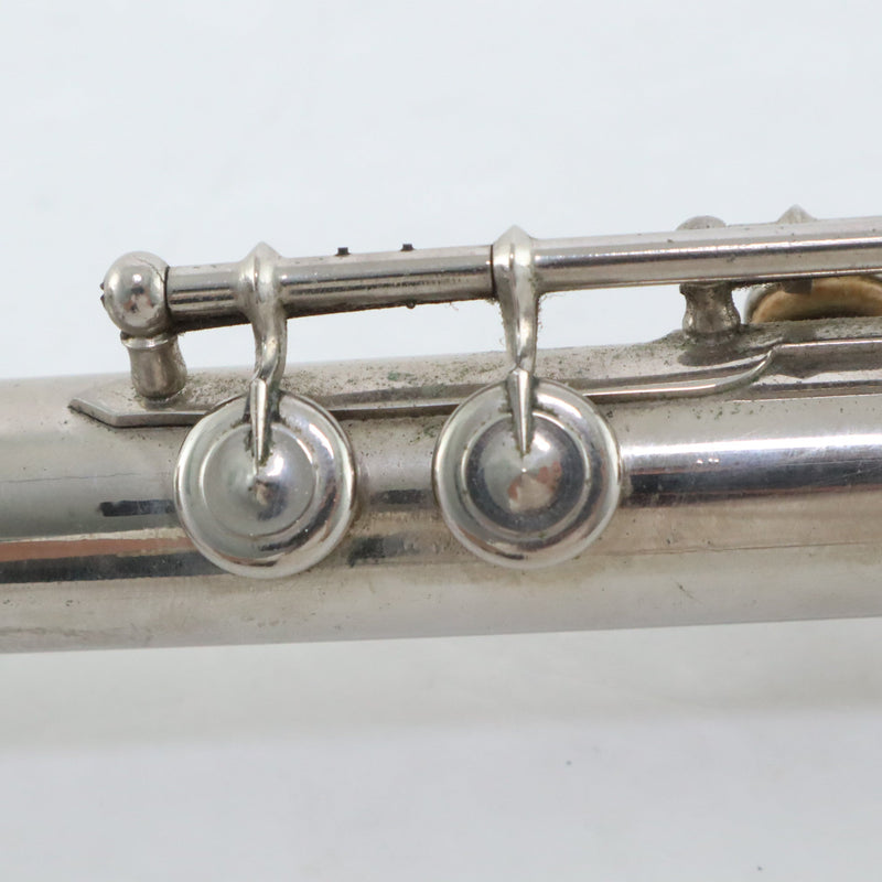 Francois Verrier Lyon Handmade Boehm Flute HISTORIC- for sale at BrassAndWinds.com