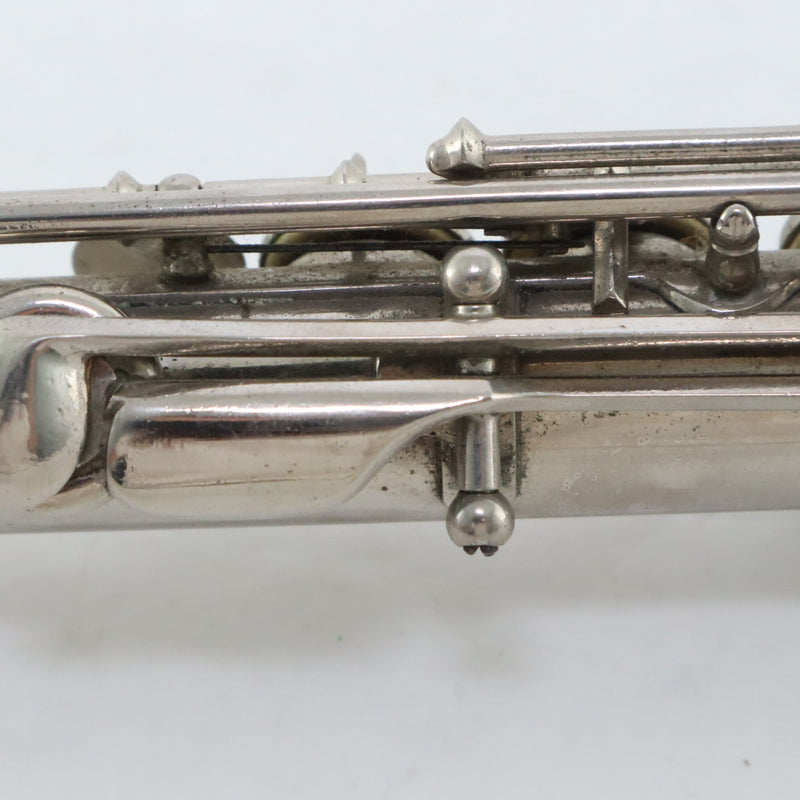 Francois Verrier Lyon Handmade Boehm Flute HISTORIC- for sale at BrassAndWinds.com