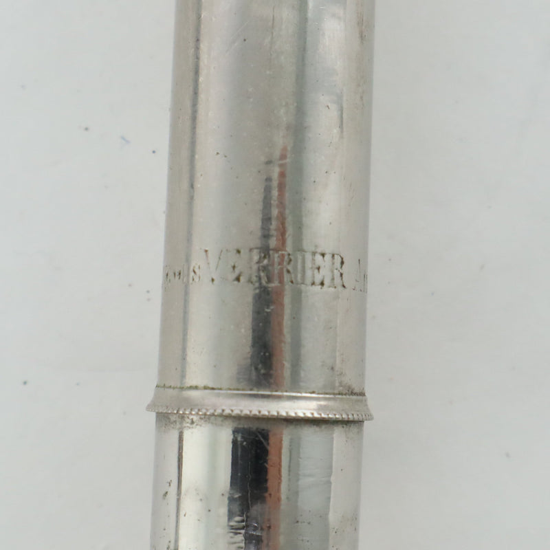 Francois Verrier Lyon Handmade Boehm Flute HISTORIC- for sale at BrassAndWinds.com