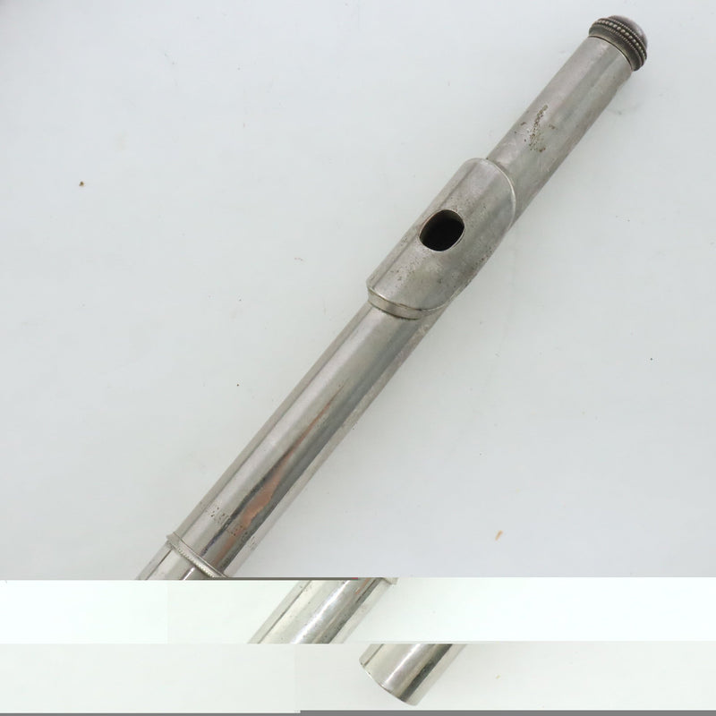 Francois Verrier Lyon Handmade Boehm Flute HISTORIC- for sale at BrassAndWinds.com