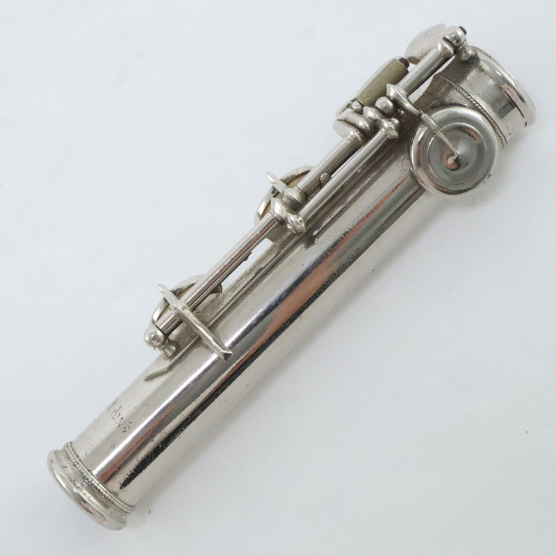 Francois Verrier Lyon Handmade Boehm Flute HISTORIC- for sale at BrassAndWinds.com