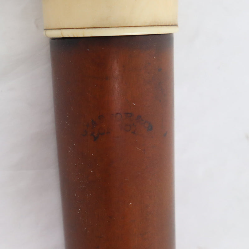 G. Astor Boxwood Flute c. 1800 HISTORIC COLLECTION- for sale at BrassAndWinds.com