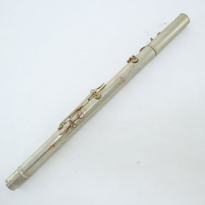 Gautrot Aine Double Wall 5-Key Metal Flute VERY RARE! HISTORIC COLLECTION- for sale at BrassAndWinds.com