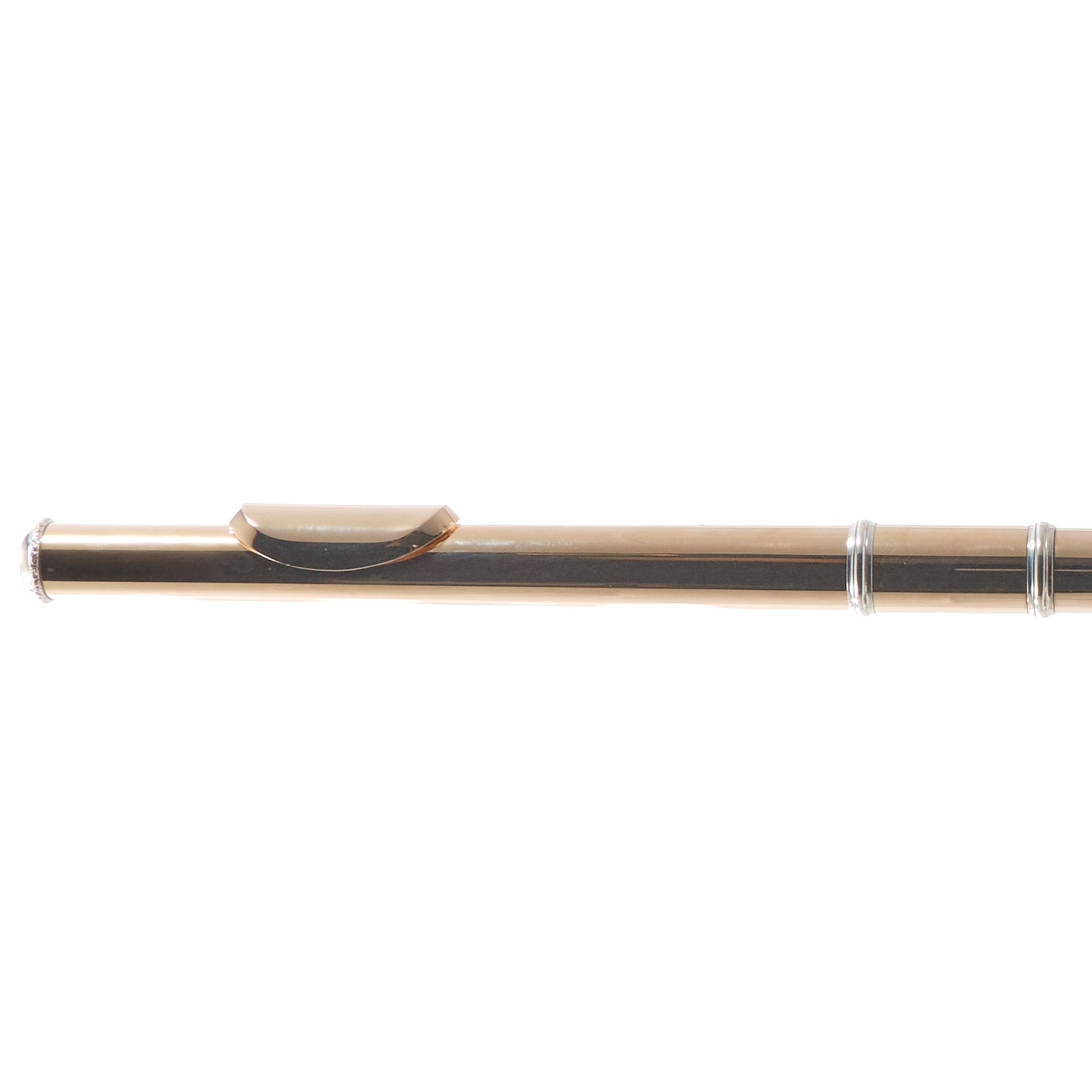 Geoghegan Handmade 14K Gold Flute with Silver Mechanism