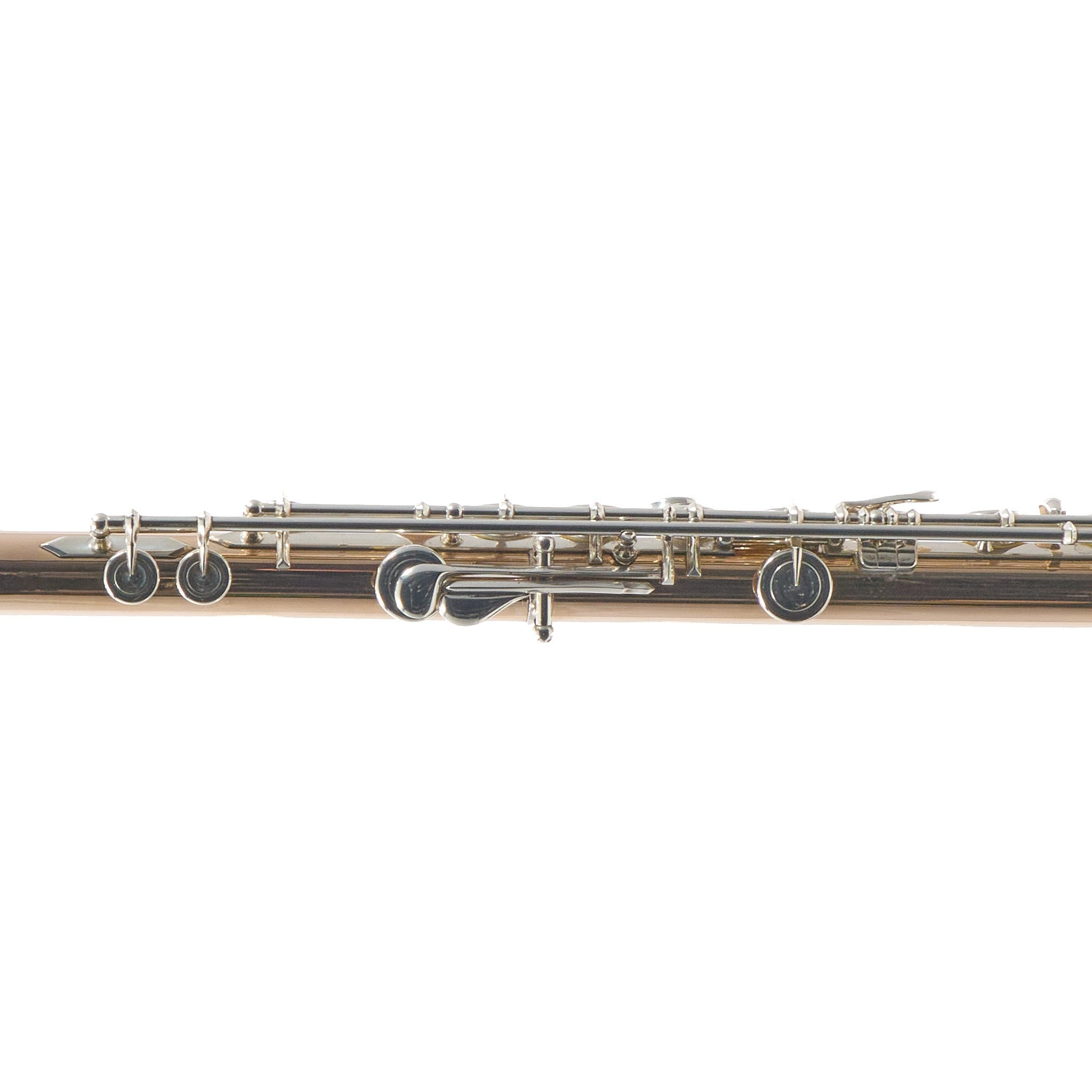 Geoghegan Handmade 14K Gold Flute with Silver Mechanism