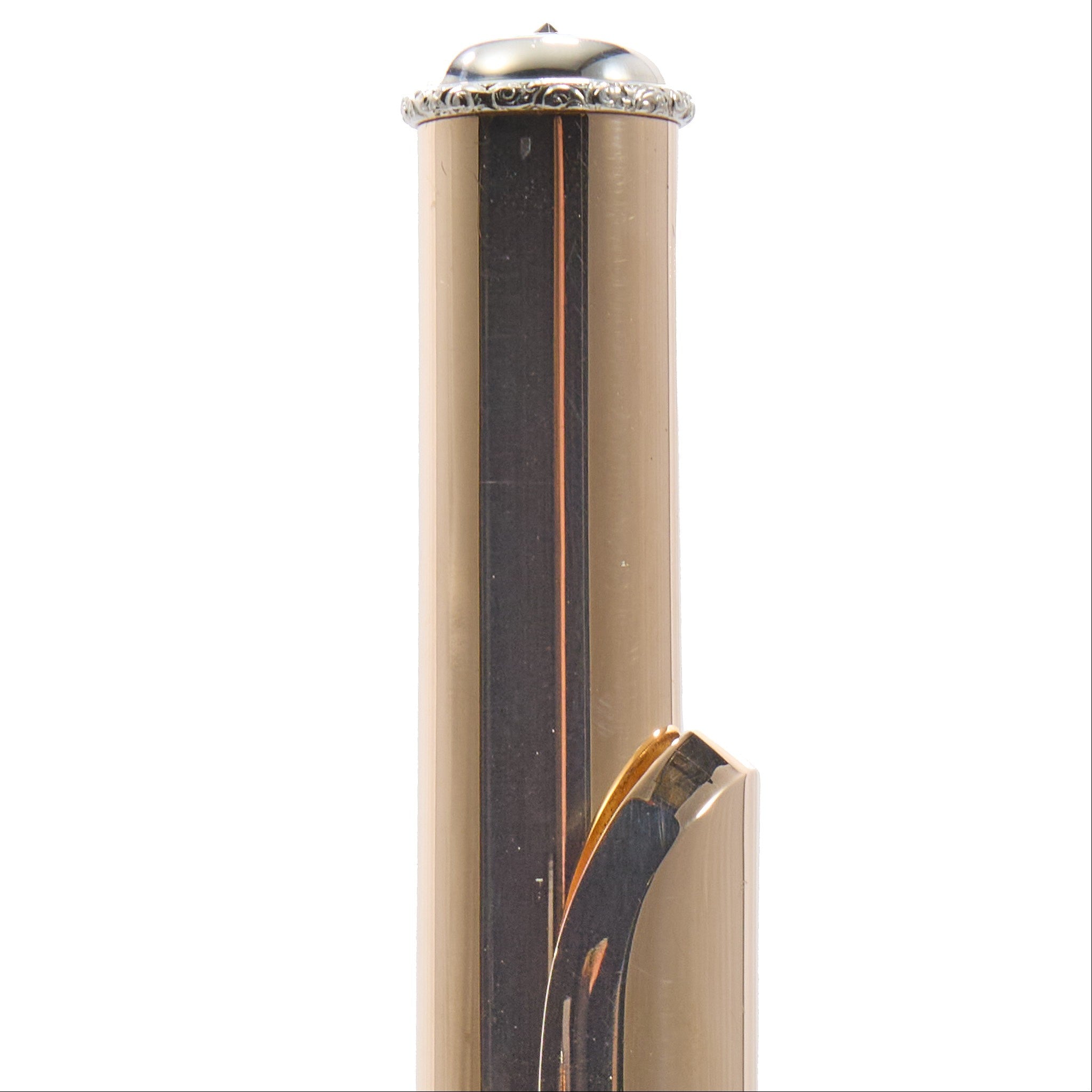 Geoghegan Handmade 14K Gold Flute with Silver Mechanism
