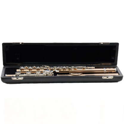 Geoghegan Handmade 14K Gold Flute with Silver Mechanism