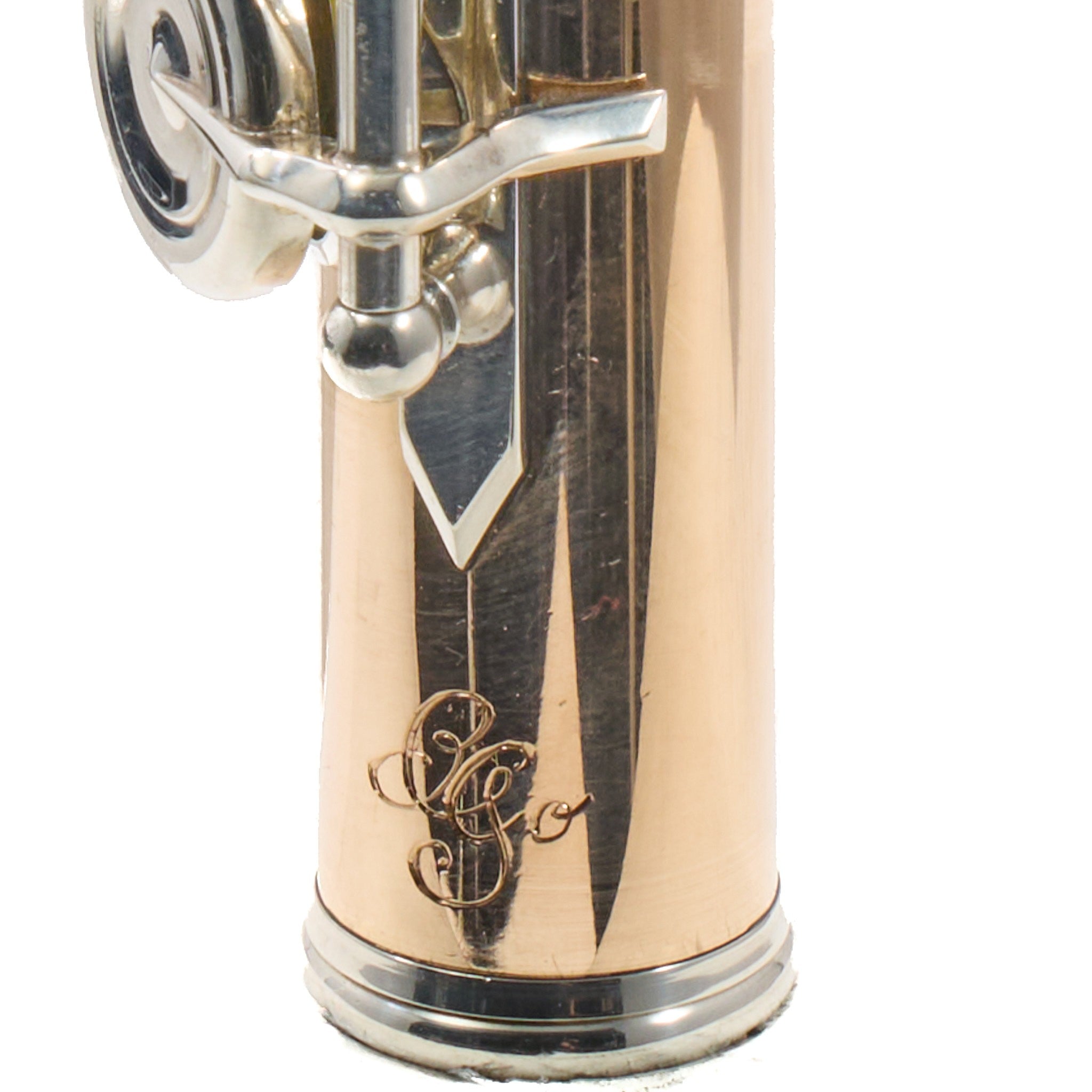 Geoghegan Handmade 14K Gold Flute with Silver Mechanism