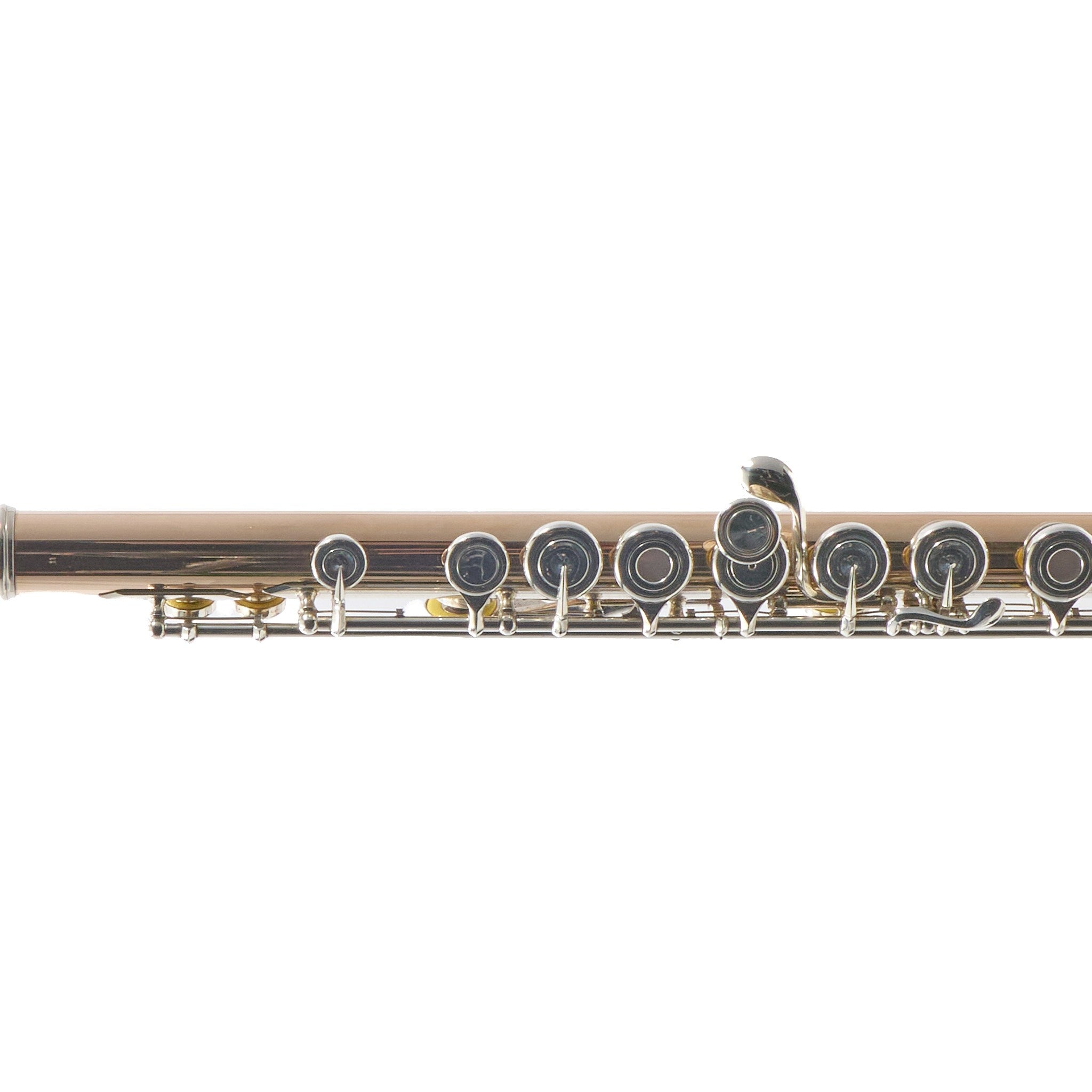 Geoghegan Handmade 14K Gold Flute with Silver Mechanism