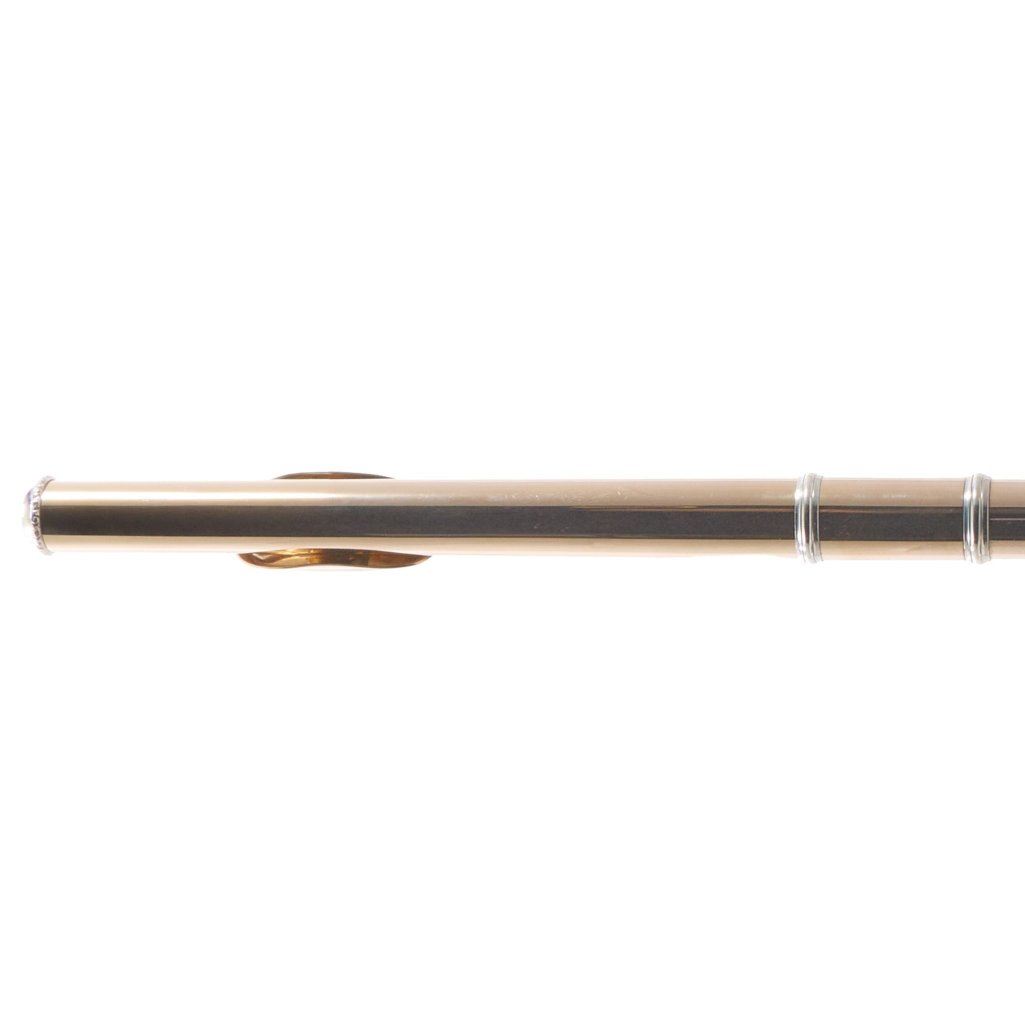 Geoghegan Handmade 14K Gold Flute with Silver Mechanism