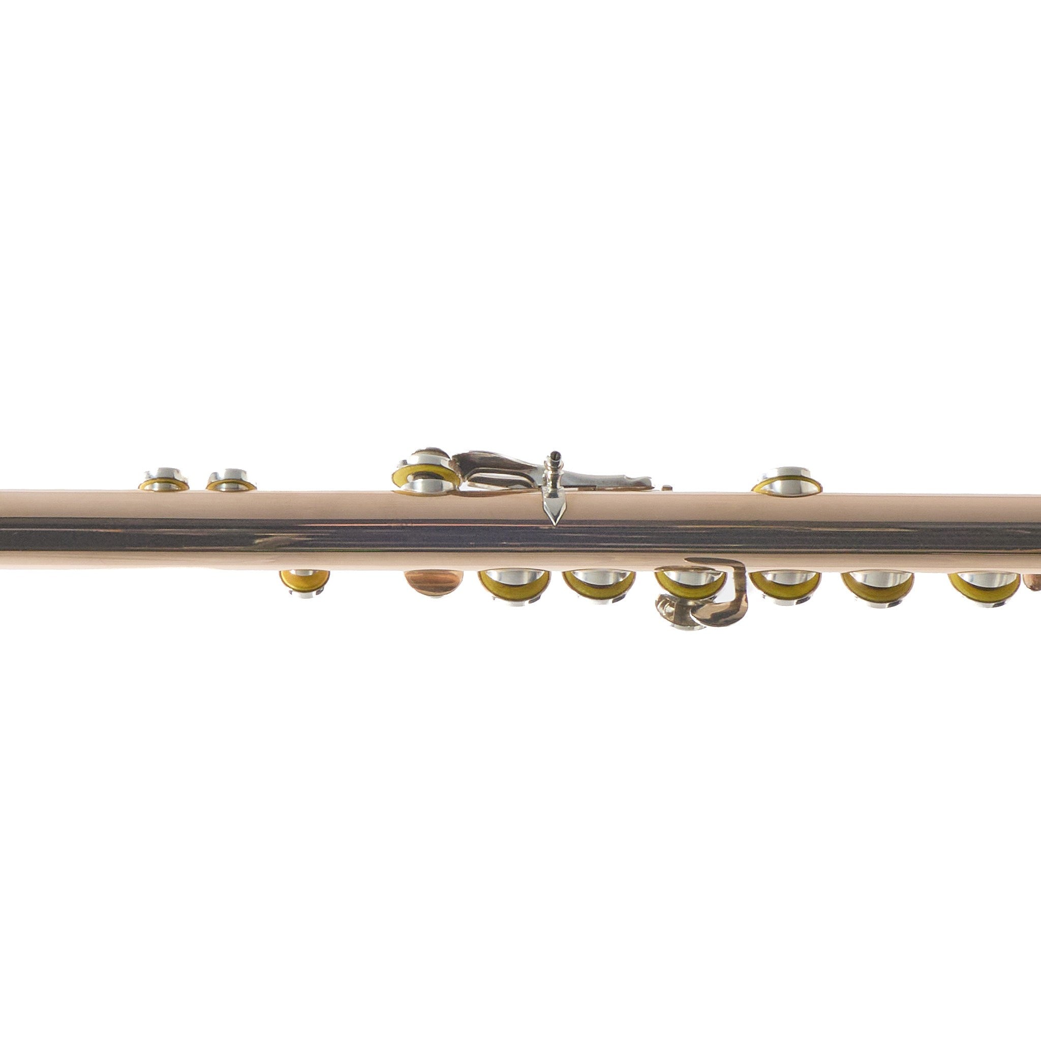 Geoghegan Handmade 14K Gold Flute with Silver Mechanism