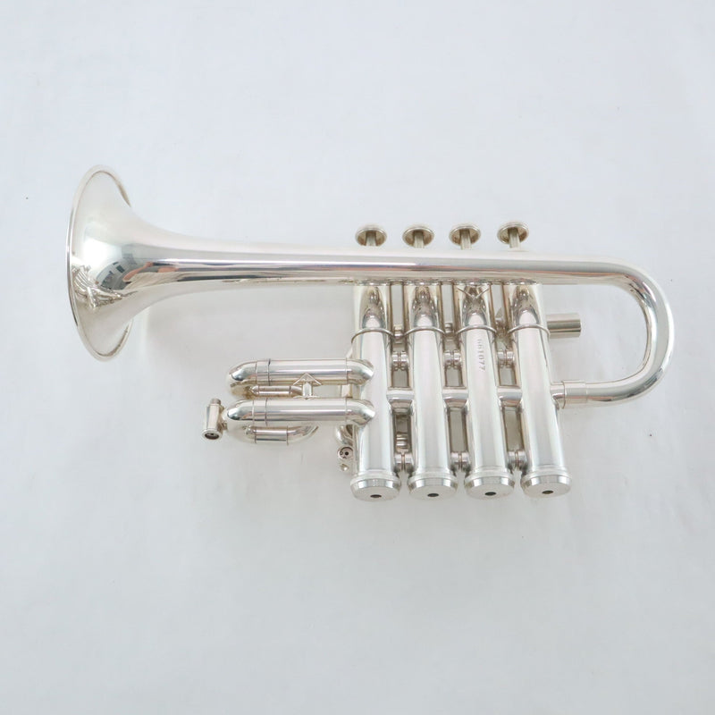 Getzen Eterna Professional Four-Valve Piccolo Trumpet SN G61077 GORGEOUS- for sale at BrassAndWinds.com