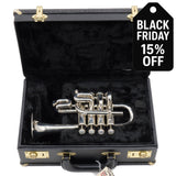 Getzen Eterna Professional Four-Valve Piccolo Trumpet SN G61158 GORGEOUS