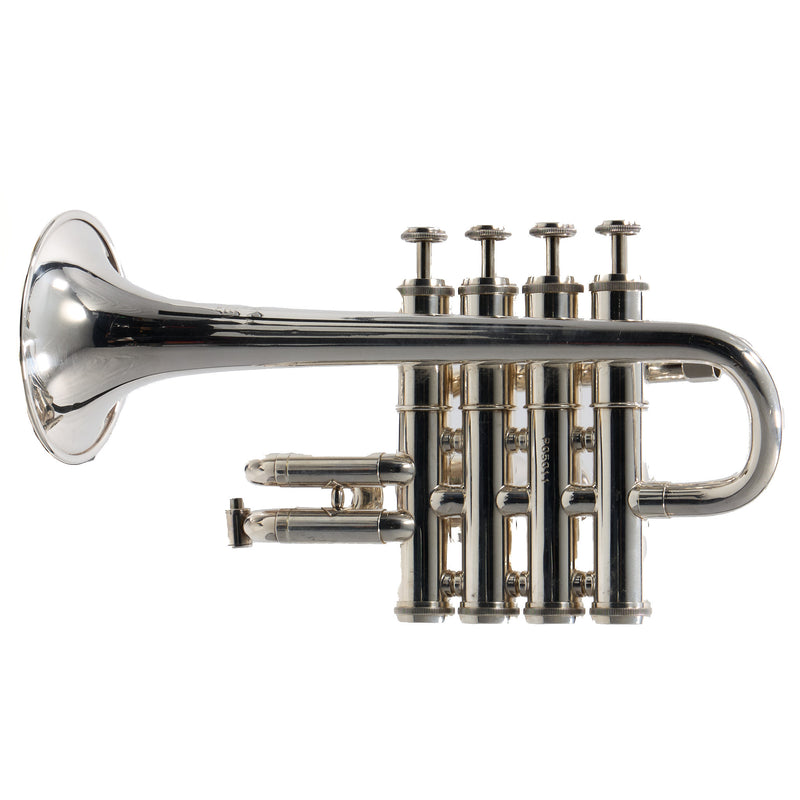 Getzen Eterna Professional Four-Valve Piccolo Trumpet SN P05011 GORGEOUS- for sale at BrassAndWinds.com