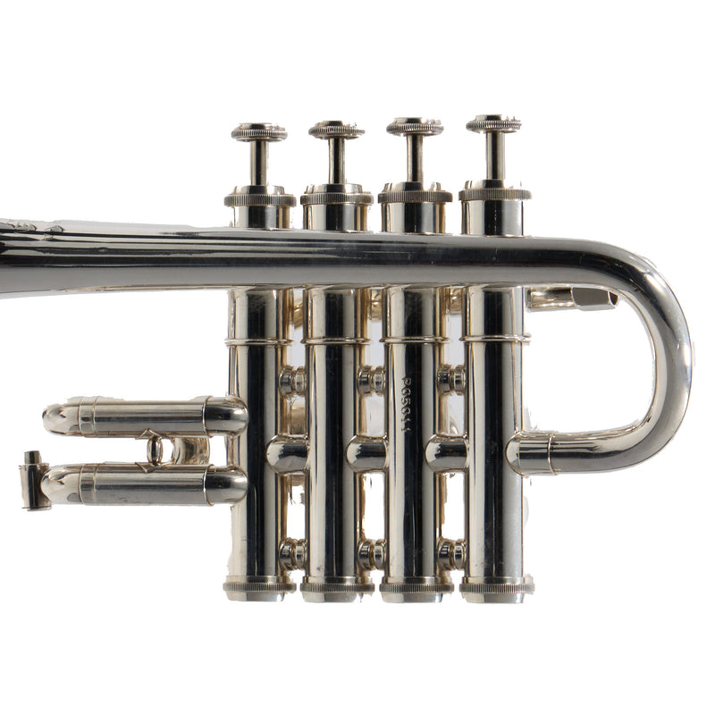 Getzen Eterna Professional Four-Valve Piccolo Trumpet SN P05011 GORGEOUS- for sale at BrassAndWinds.com