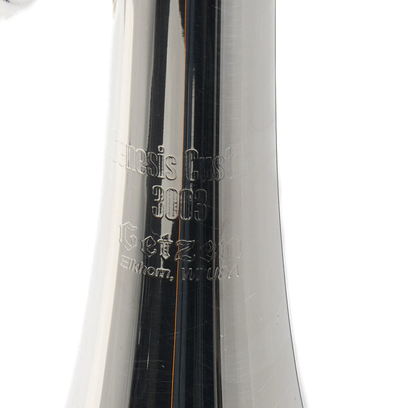 Getzen Model 3003 'Genesis' Custom Bb Trumpet SN G63564 EXCELLENT