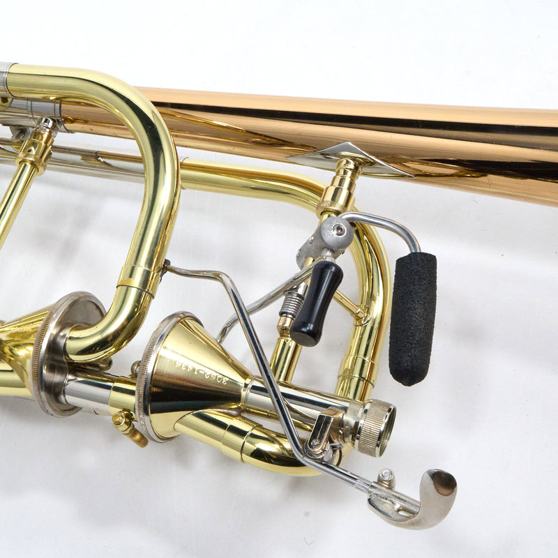 Getzen Model 3062AFR Double Thayer Bass Trombone SN 1436 EXCELLENT- for sale at BrassAndWinds.com