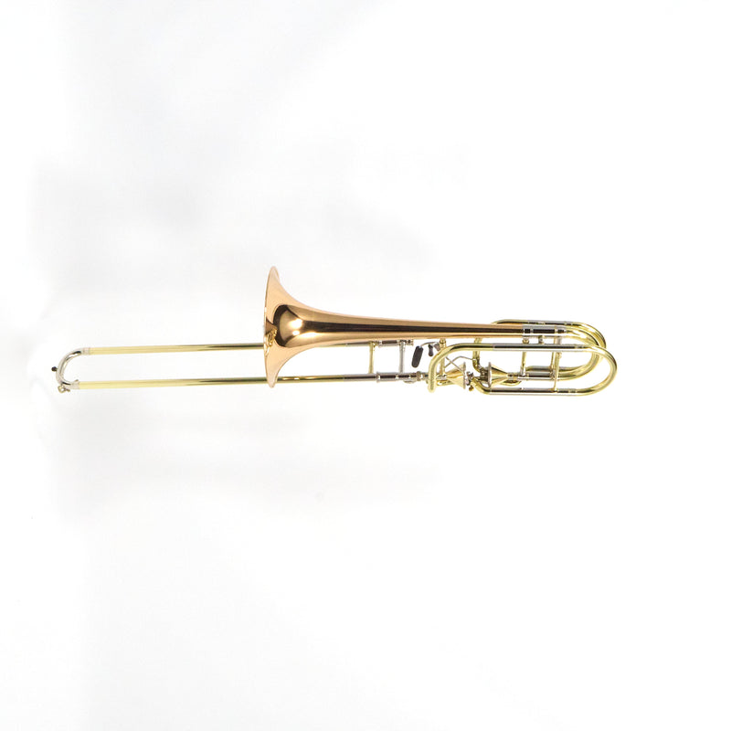 Getzen Model 3062AFR Double Thayer Bass Trombone SN 1436 EXCELLENT- for sale at BrassAndWinds.com