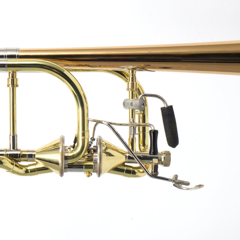 Getzen Model 3062AFR Double Thayer Bass Trombone SN 1436 EXCELLENT- for sale at BrassAndWinds.com