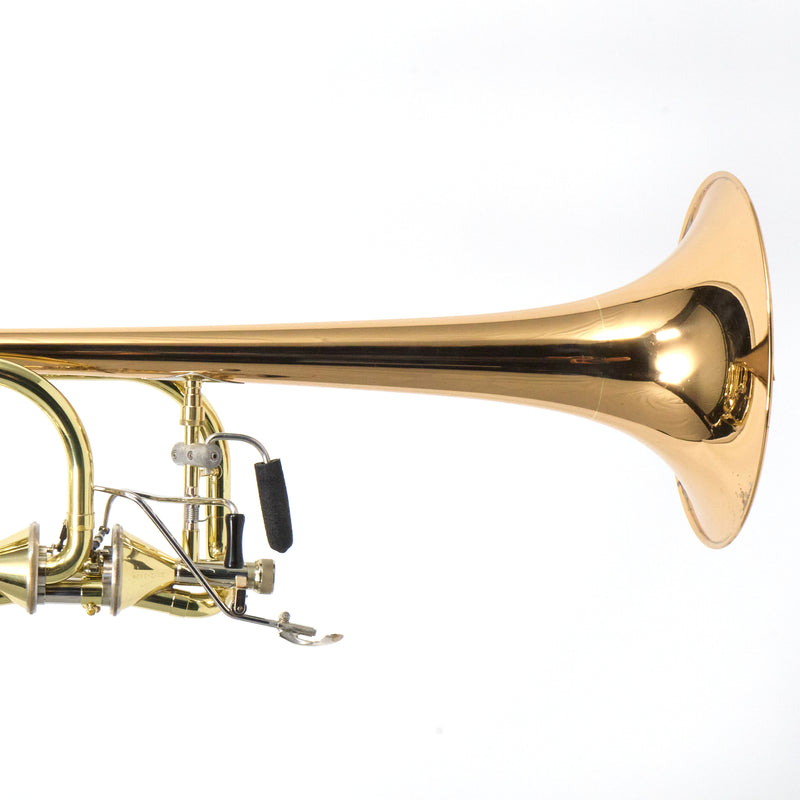 Getzen Model 3062AFR Double Thayer Bass Trombone SN 1436 EXCELLENT- for sale at BrassAndWinds.com