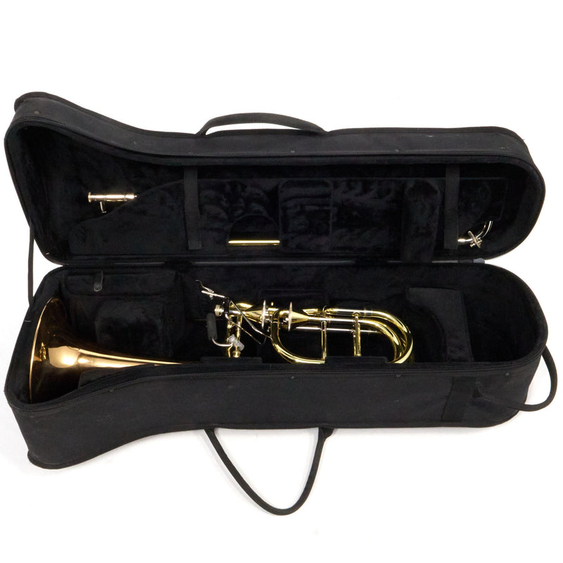 Getzen Model 3062AFR Double Thayer Bass Trombone SN 1436 EXCELLENT- for sale at BrassAndWinds.com