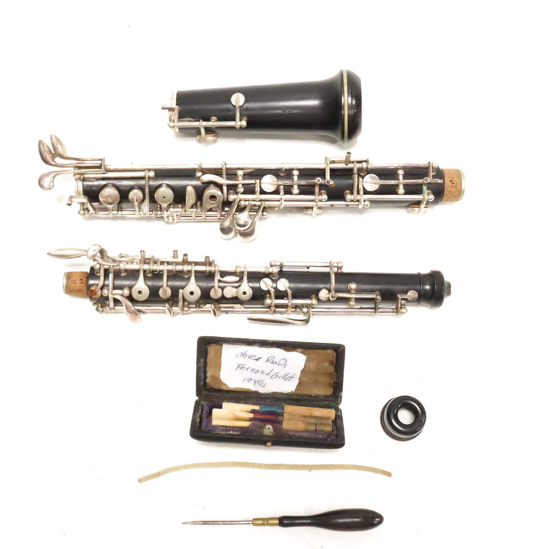Gillet Conservatoire System Oboe - 19th-Century Artifact HISTORIC COLLECTION