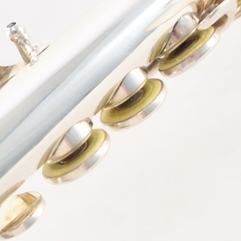 Giuseppe Barlassina Handmade Solid Silver Flute SN 7835 EXTRA KEYS GORGEOUS- for sale at BrassAndWinds.com