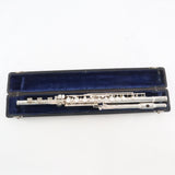 Giuseppe Barlassina Handmade Solid Silver Flute SN 7835 EXTRA KEYS GORGEOUS- for sale at BrassAndWinds.com
