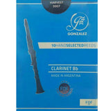 Gonzalez Bb Clarinet 'F.O.F.' Reeds Strength 4, Box of 10