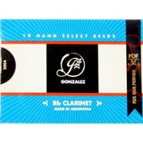 Gonzalez Bb Clarinet 'F.O.F.' Reeds Strength 4.5, Box of 10