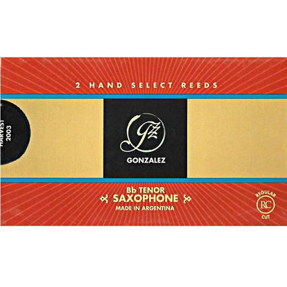 Gonzalez Tenor Saxophone 'RC' Reeds Strength 3.5, Box of 2