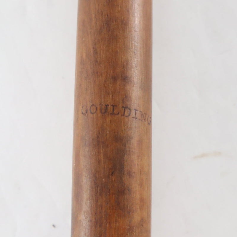 Goulding Boxwood Oboe with Curved Top Circa 1800 HISTORIC COLLECTION- for sale at BrassAndWinds.com