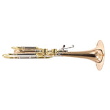 Greenhoe Model GC5-3R-TIS Bass Trombone with Tuning in Slide SN 5402 EXCELLENT- for sale at BrassAndWinds.com